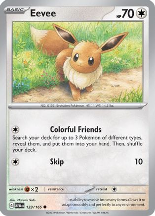 Eevee (133) [SV Scarlet & Violet 151] Reverse Holofoil - Common