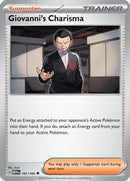 Giovanni's Charisma (161/165) [SV Scarlet & Violet 151] Reverse Holofoil - Uncommon
