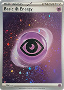 Basic Psychic Energy (Cosmos Holo) (005) [SVE Scarlet & Violet Energies] Holofoil - Common