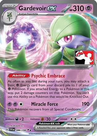 Gardevoir ex (086/198) [Prize Pack Series Cards] Holofoil - Ultra Rare
