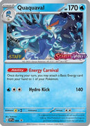 Quaquaval (Prerelease) [Staff] (005) [SV Scarlet & Violet Promo Cards] Holofoil - Promo