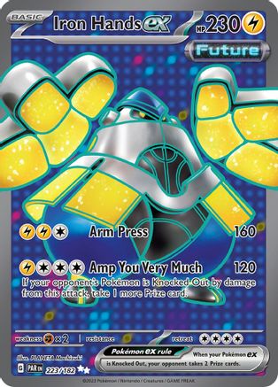 Iron Hands ex (223/182) [SV04 Paradox Rift] Holofoil - Ultra Rare
