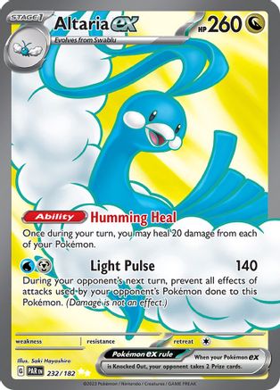 Altaria ex (232/182) [SV04 Paradox Rift] Holofoil - Ultra Rare