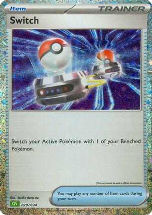 Switch (CLV) (029/034) [Trading Card Game Classic] Holofoil - Classic Collection