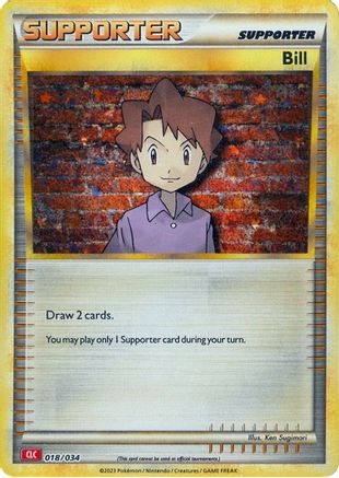 Bill (CLC) (018/034) [Trading Card Game Classic] Holofoil - Classic Collection