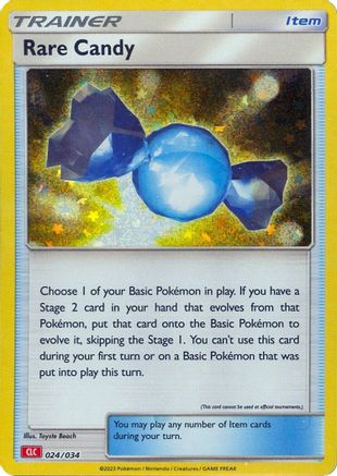 Rare Candy (CLC) (024/034) [Trading Card Game Classic] Holofoil - Classic Collection