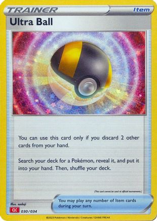 Ultra Ball (CLC) (030/034) [Trading Card Game Classic] Holofoil - Classic Collection