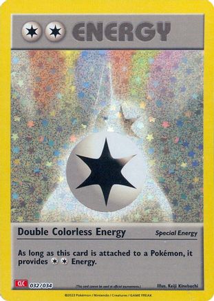 Double Colorless Energy (CLC) (032/034) [Trading Card Game Classic] Holofoil - Classic Collection