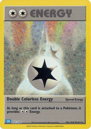 Double Colorless Energy (CLB) (032/034) [Trading Card Game Classic] Holofoil - Classic Collection