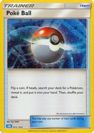 Poke Ball (CLB) (023/034) [Trading Card Game Classic] Holofoil - Classic Collection