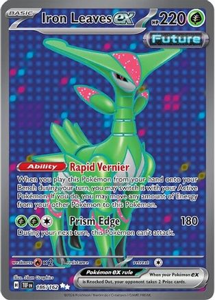 Iron Leaves ex (186/162) [SV05 Temporal Forces] Holofoil - Ultra Rare