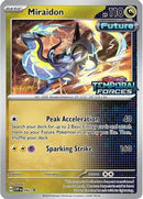 Miraidon (Prerelease) [Staff] (092) [SV Scarlet & Violet Promo Cards] Holofoil - Promo