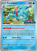 Feraligatr (Prerelease) [Staff] (089) [SV Scarlet & Violet Promo Cards] Holofoil - Promo