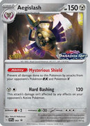 Aegislash (Prerelease) [Staff] (060) [SV Scarlet & Violet Promo Cards] Holofoil - Promo