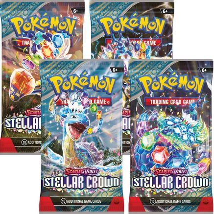 Stellar Crown Booster Pack Art Bundle [Set of 4]