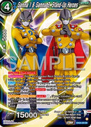 Gamma 1 & Gamma 2, Stand-Up Heroes (EX24-25) - Expansion Deck Box Set 24 Premium 7th Anniversary Box 2024 Foil