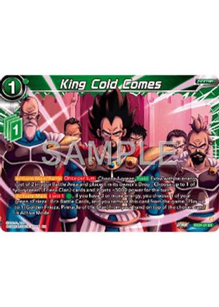 King Cold Comes (EX24-27) - Expansion Deck Box Set 24 Premium 7th Anniversary Box 2024 Foil