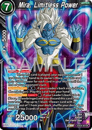 Mira, Limitless Power (EX24-40) - Expansion Deck Box Set 24 Premium 7th Anniversary Box 2024 Foil
