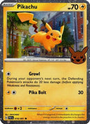 Pikachu (Cosmos Holo) (018/091) [Trick or Trade BOOster Bundle 2024] Holofoil - Holo Rare