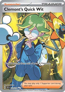 Clemont's Quick Wit (229/191) [SV08 Surging Sparks] Holofoil - Ultra Rare