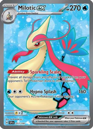 Milotic ex (217/191) [SV08 Surging Sparks] Holofoil - Ultra Rare
