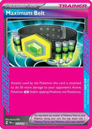 Maximum Belt (117) [SV Prismatic Evolutions] Holofoil - ACE SPEC Rare