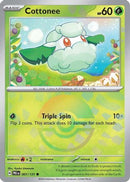 Cottonee (Poke Ball Pattern) (007) [SV Prismatic Evolutions] Holofoil - Common