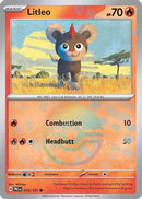 Litleo (Poke Ball Pattern) (015) [SV Prismatic Evolutions] Holofoil - Common