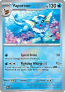 Vaporeon (Poke Ball Pattern) (022) [SV Prismatic Evolutions] Holofoil - Rare