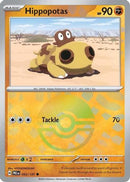 Hippopotas (Poke Ball Pattern) (052) [SV Prismatic Evolutions] Holofoil - Common