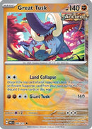Great Tusk (Poke Ball Pattern) (055) [SV Prismatic Evolutions] Holofoil - Uncommon