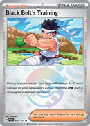 Black Belt's Training (Poke Ball Pattern) (097/131) [SV Prismatic Evolutions] Holofoil - Common