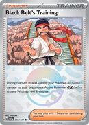 Black Belt's Training (Poke Ball Pattern) (098/131) [SV Prismatic Evolutions] Holofoil - Common
