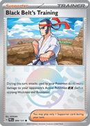 Black Belt's Training (Poke Ball Pattern) (099/131) [SV Prismatic Evolutions] Holofoil - Common