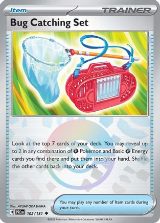Bug Catching Set (Poke Ball Pattern) (102) [SV Prismatic Evolutions] Holofoil - Uncommon