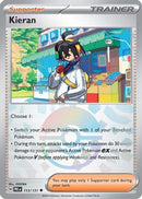 Kieran (Poke Ball Pattern) (113/131) [SV Prismatic Evolutions] Holofoil - Uncommon
