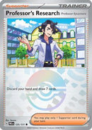 Professor's Research [Professor Sycamore] (Poke Ball Pattern) (125) [SV Prismatic Evolutions] Holofoil - Common