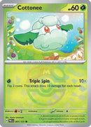 Cottonee (Master Ball Pattern) (007) [SV Prismatic Evolutions] Holofoil - Common