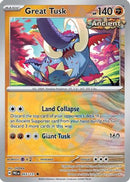 Great Tusk (Master Ball Pattern) (055) [SV Prismatic Evolutions] Holofoil - Uncommon