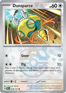 Dunsparce (Master Ball Pattern) (079) [SV Prismatic Evolutions] Holofoil - Common