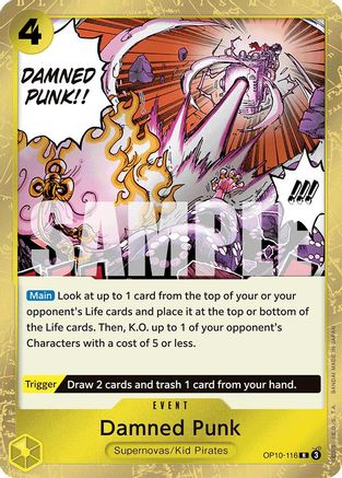 Damned Punk (OP10-116) - Royal Blood Foil