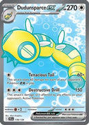 Dudunsparce ex (178/159) [SV09 Journey Together] Holofoil - Ultra Rare