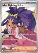 Iris's Fighting Spirit (180/159) [SV09 Journey Together] Holofoil - Ultra Rare