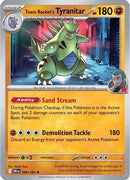 Team Rocket's Tyranitar (096) [SV10 Destined Rivals] Reverse Holofoil - Rare
