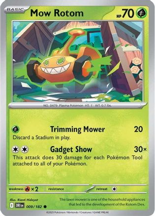 Mow Rotom (009) [SV10 Destined Rivals] Reverse Holofoil - Common