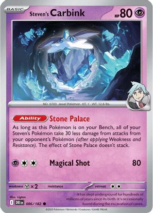 Steven's Carbink (086) [SV10 Destined Rivals] - Common
