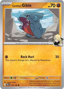 Cynthia's Gible (102) [SV10 Destined Rivals] - Common