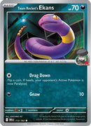 Team Rocket's Ekans (112) [SV10 Destined Rivals] Reverse Holofoil - Common