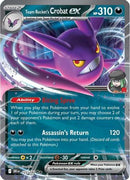 Team Rocket's Crobat ex (122/182) [SV10 Destined Rivals] Holofoil - Double Rare