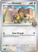 Arven's Skwovet (158) [SV10 Destined Rivals] Reverse Holofoil - Common